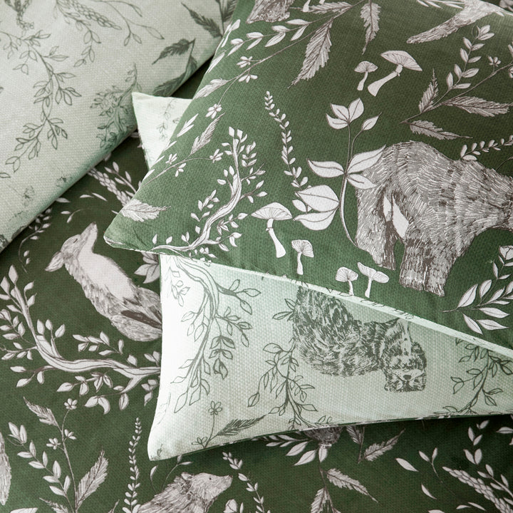 Buckthorn Super King Duvet Set Evergreen - image 2