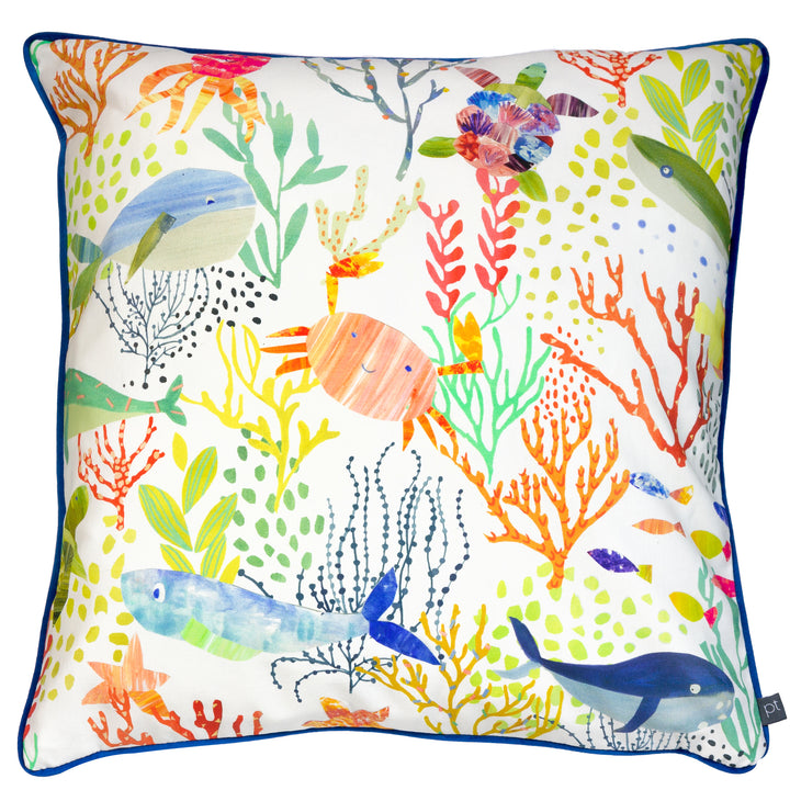 BUBBLES 55X55 CUSHION COVER  JUNGLE
