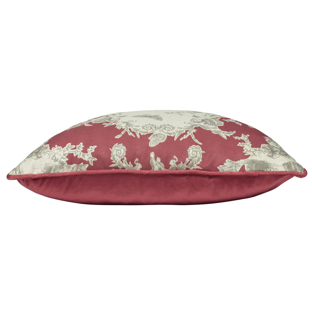BURFORD 50X50 CUSHION COVER BERRY