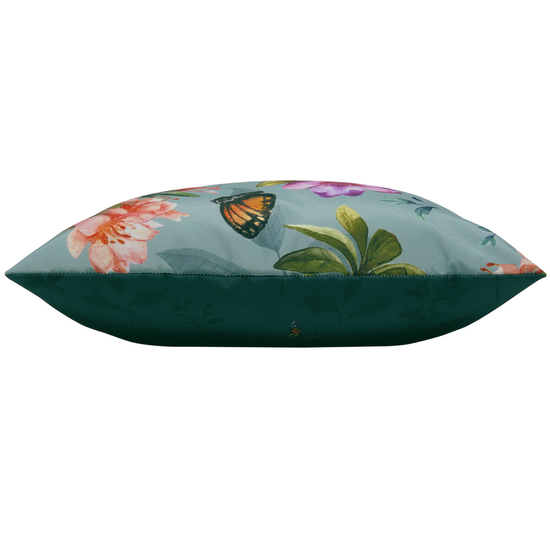 Butterflies 43x43 Outdoor Cushion Cover Duck Egg - image 3