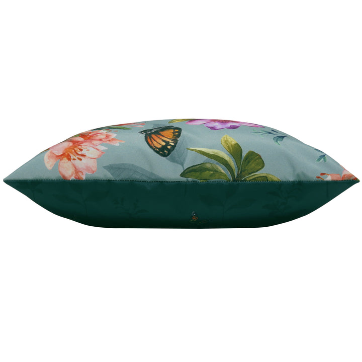 Butterflies 43x43 Outdoor Cushion Cover Duck Egg - image 3