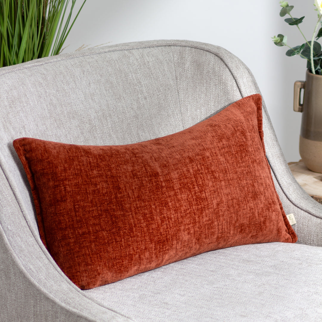 Buxton 30x50 Cushion Case Burnt Orange