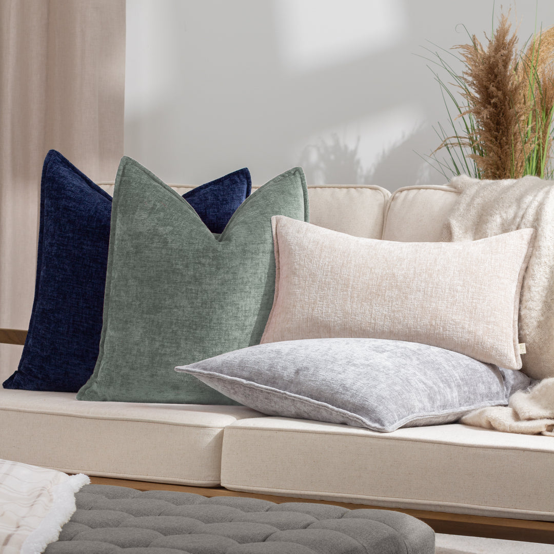 BUXTON 50X50 CUSHION CASE BLUE