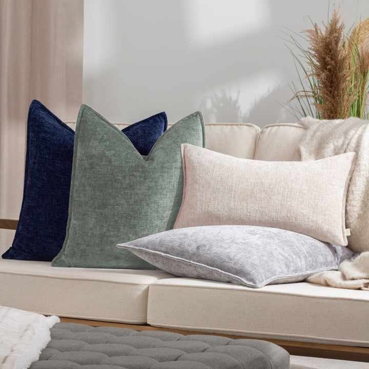 BUXTON 50X50 CUSHION CASE BLUE