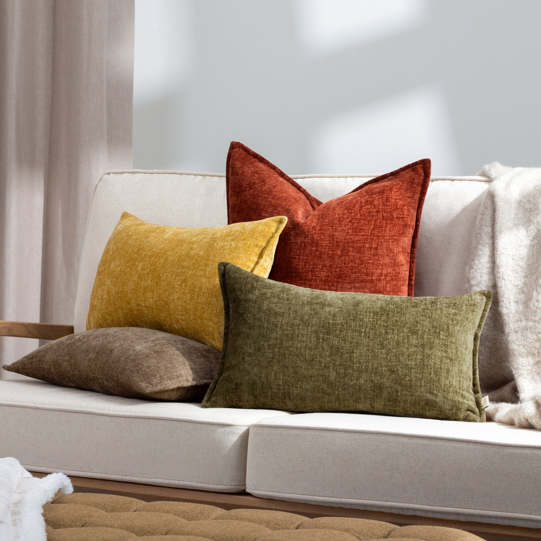 Buxton 50x50 Cushion Case Burnt Orange - image 4