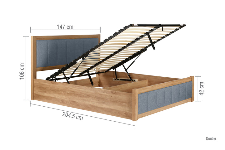 Belmont Double Ottoman Bed