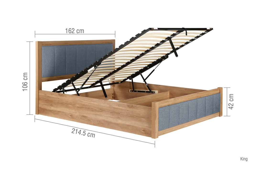 Belmont King Ottoman Bed
