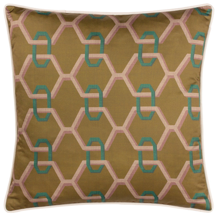 CARNABY CHAIN 45X45 CUSHION CASE BRONZE