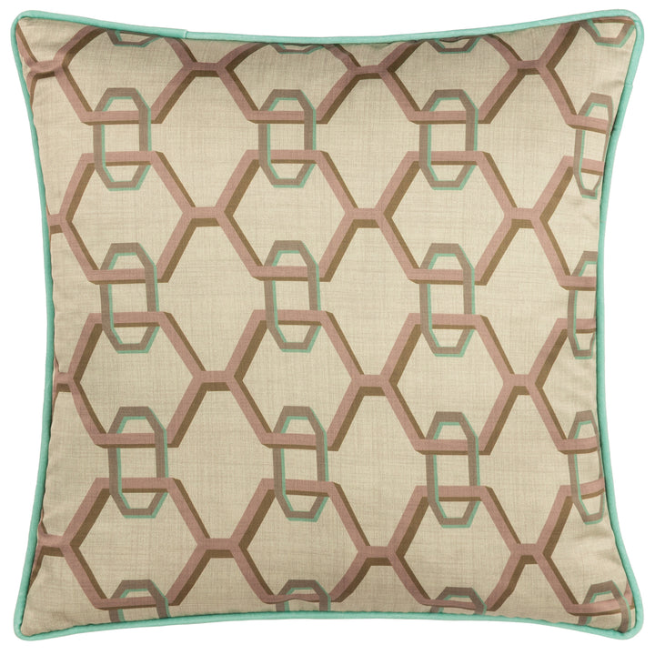 CARNABY CHAIN 45X45 CUSHION CASE IVORY