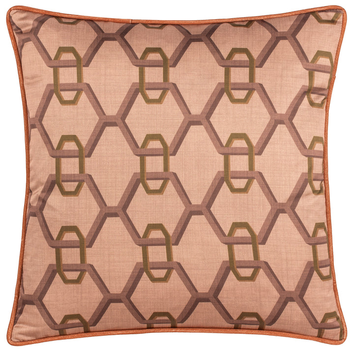 CARNABY CHAIN 45X45 CUSHION CASE PINK