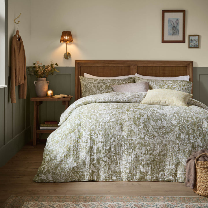 Cademuir Single Duvet Set Sage