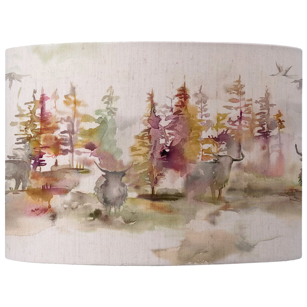 Caledonian Forest EVA 30x21cm Lampshade Linen - image 2