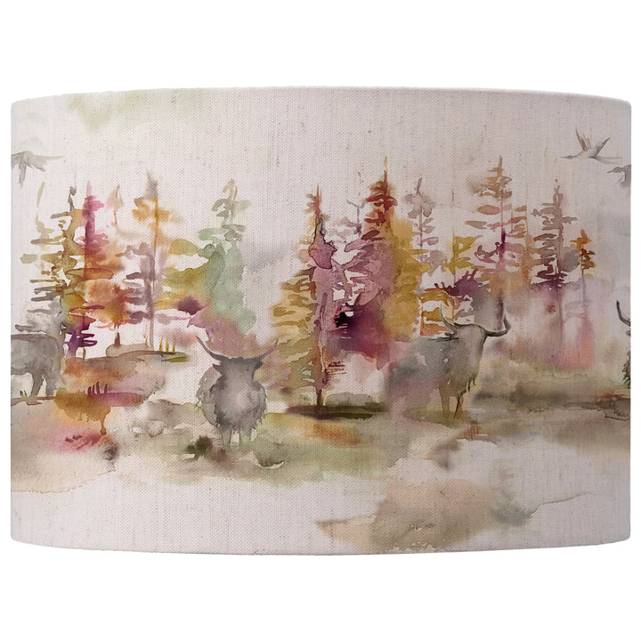 Caledonian Forest EVA 30x21cm Lampshade Linen - image 2