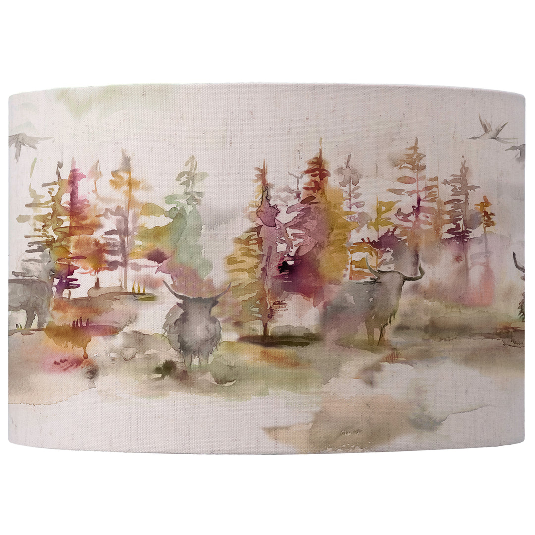 Caledonian Forest EVA 40x25cm Lampshade Linen - image 2