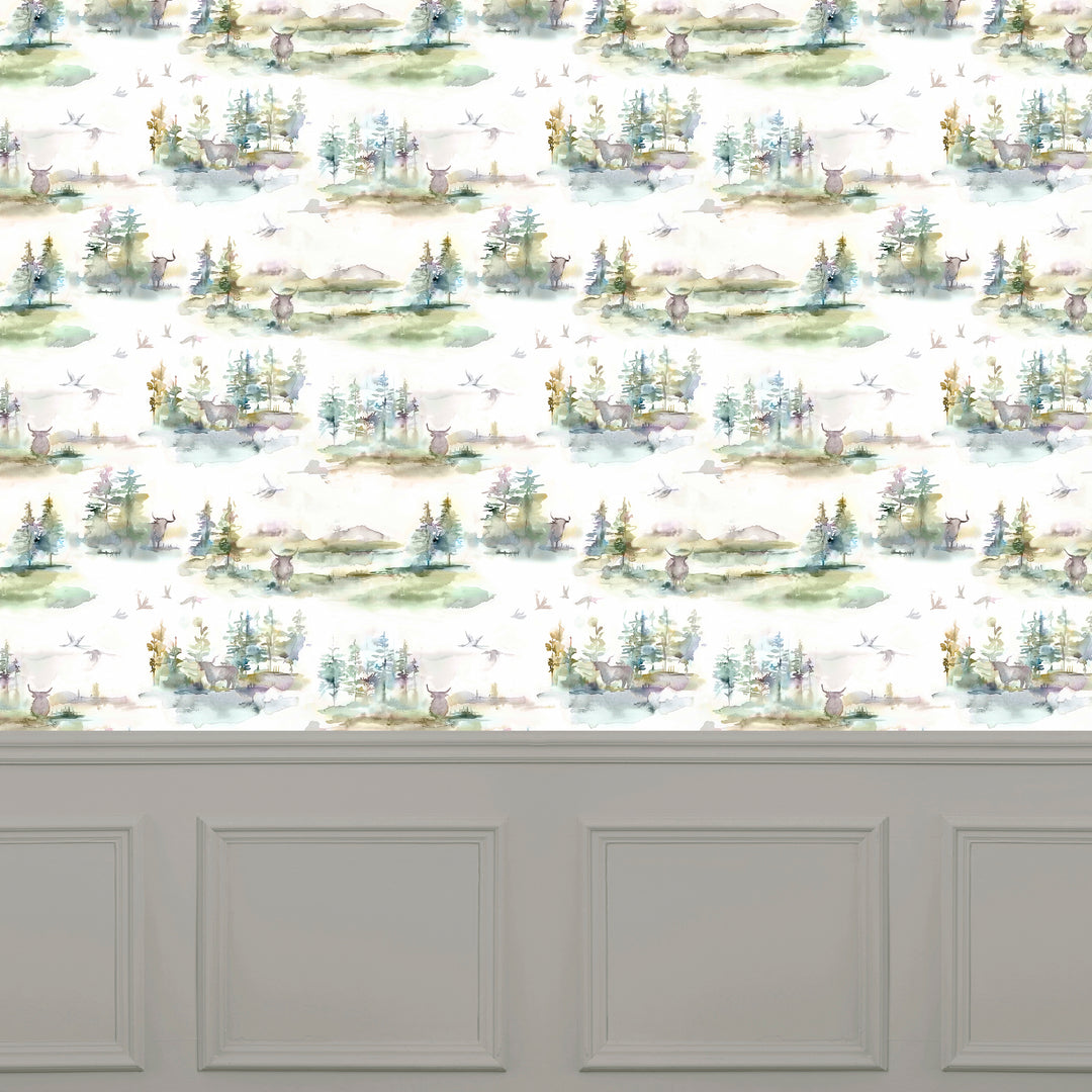 Caledonian Forest Wallpaper Topaz - image 2