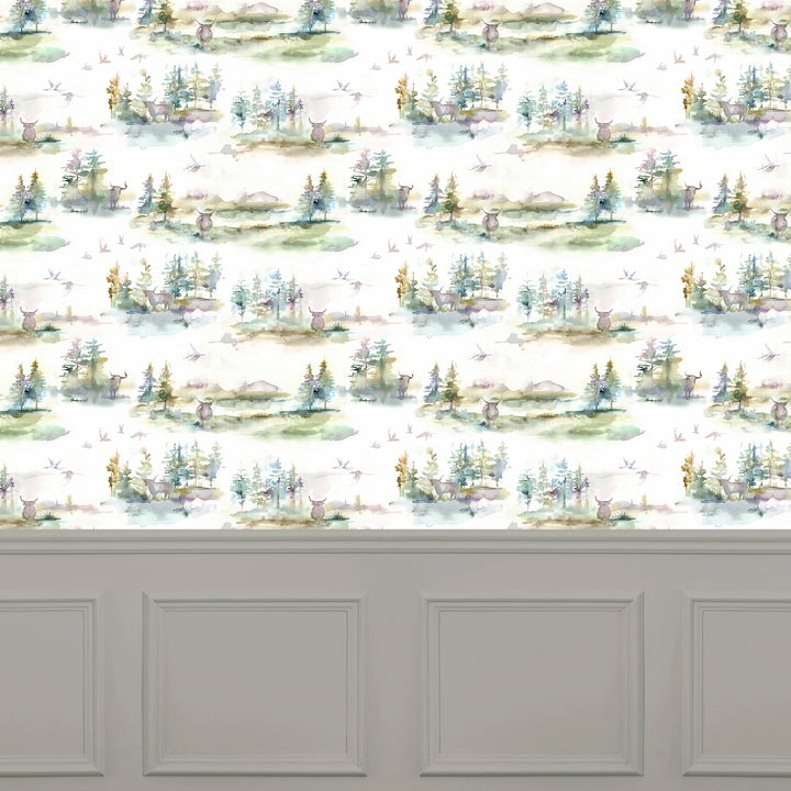 Caledonian Forest Wallpaper Topaz - image 2