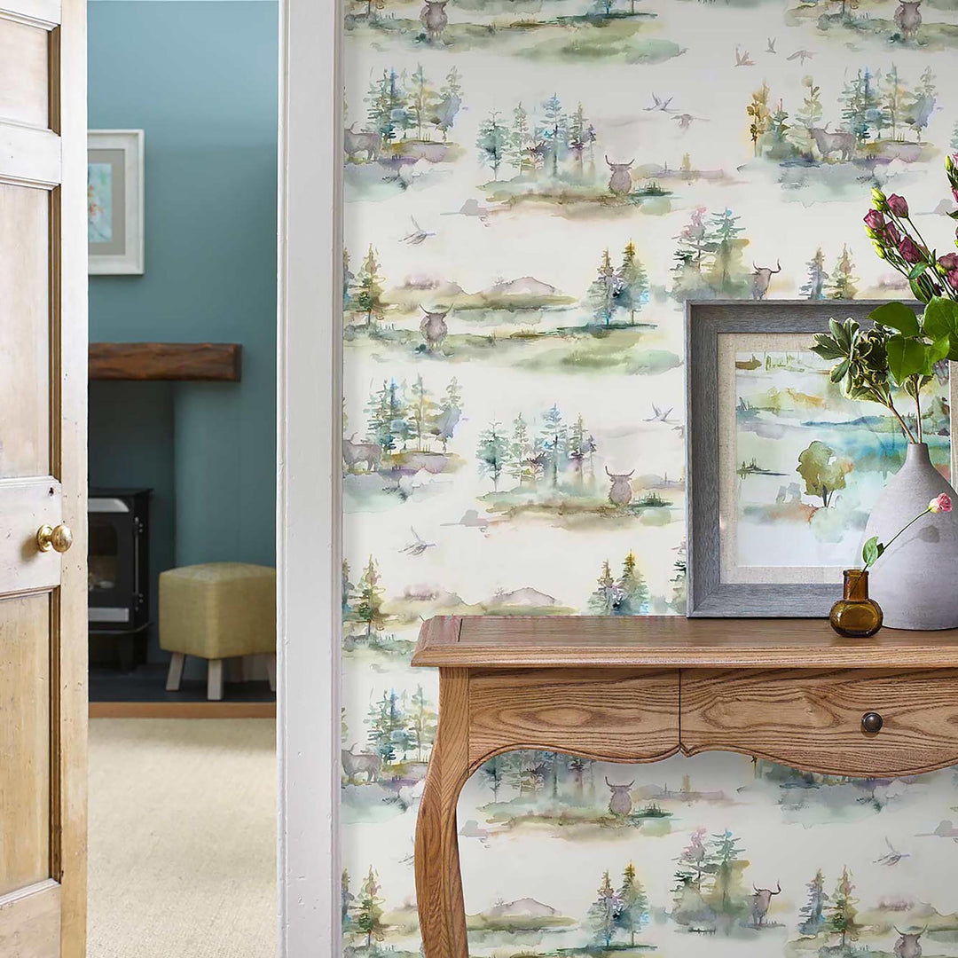 Caledonian Forest Wallpaper Topaz