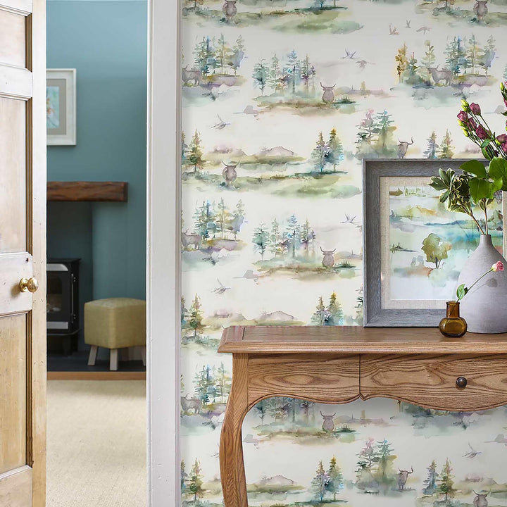 Caledonian Forest Wallpaper Topaz