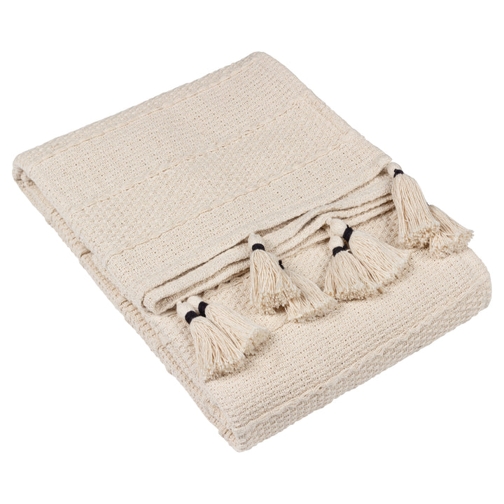 Caliche Woven Throw 130x180 Natural - image 2