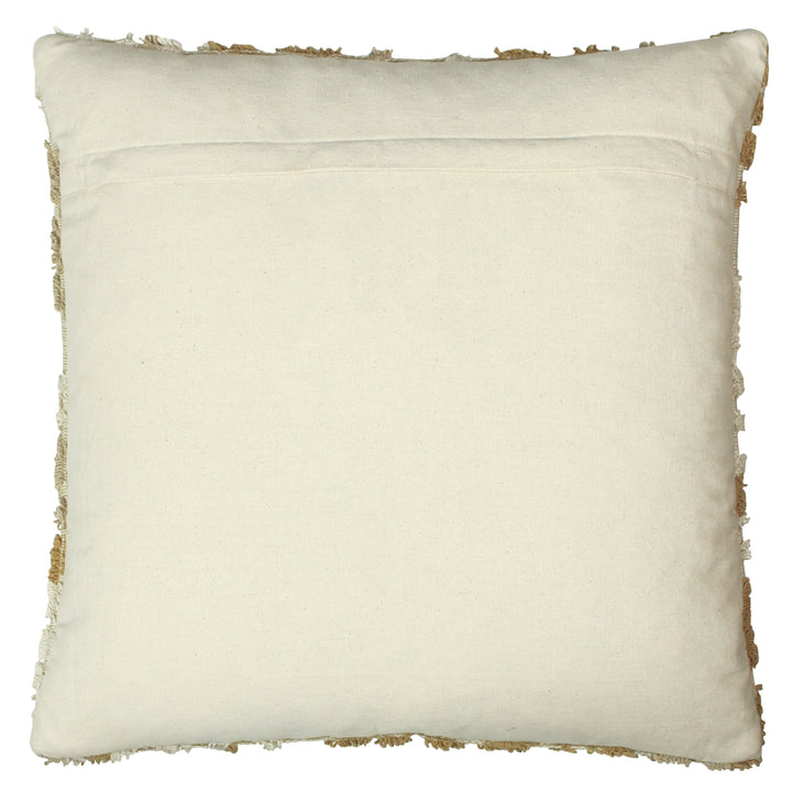 CALIKO 45X45 CUSHION COVER NATURAL/OCHRE