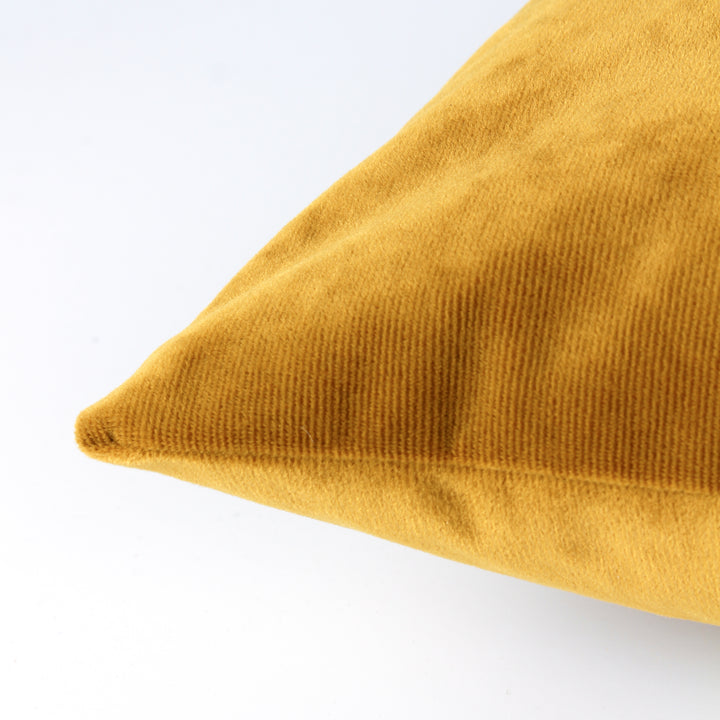 CAMDEN 50X50 CUSHION CASE MUSTARD