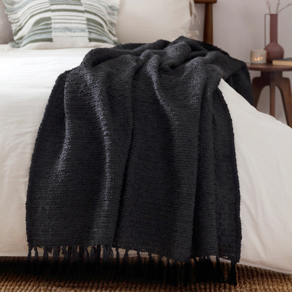 Candar 130x170 Throw Black