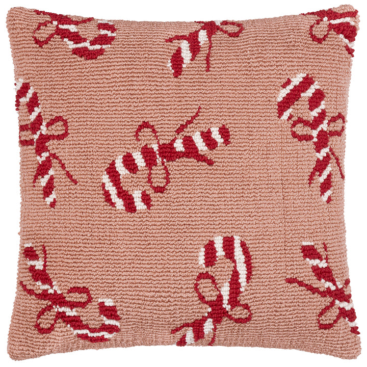 Candy Canes 45x45 Cushion Case Pink/Red - image 2