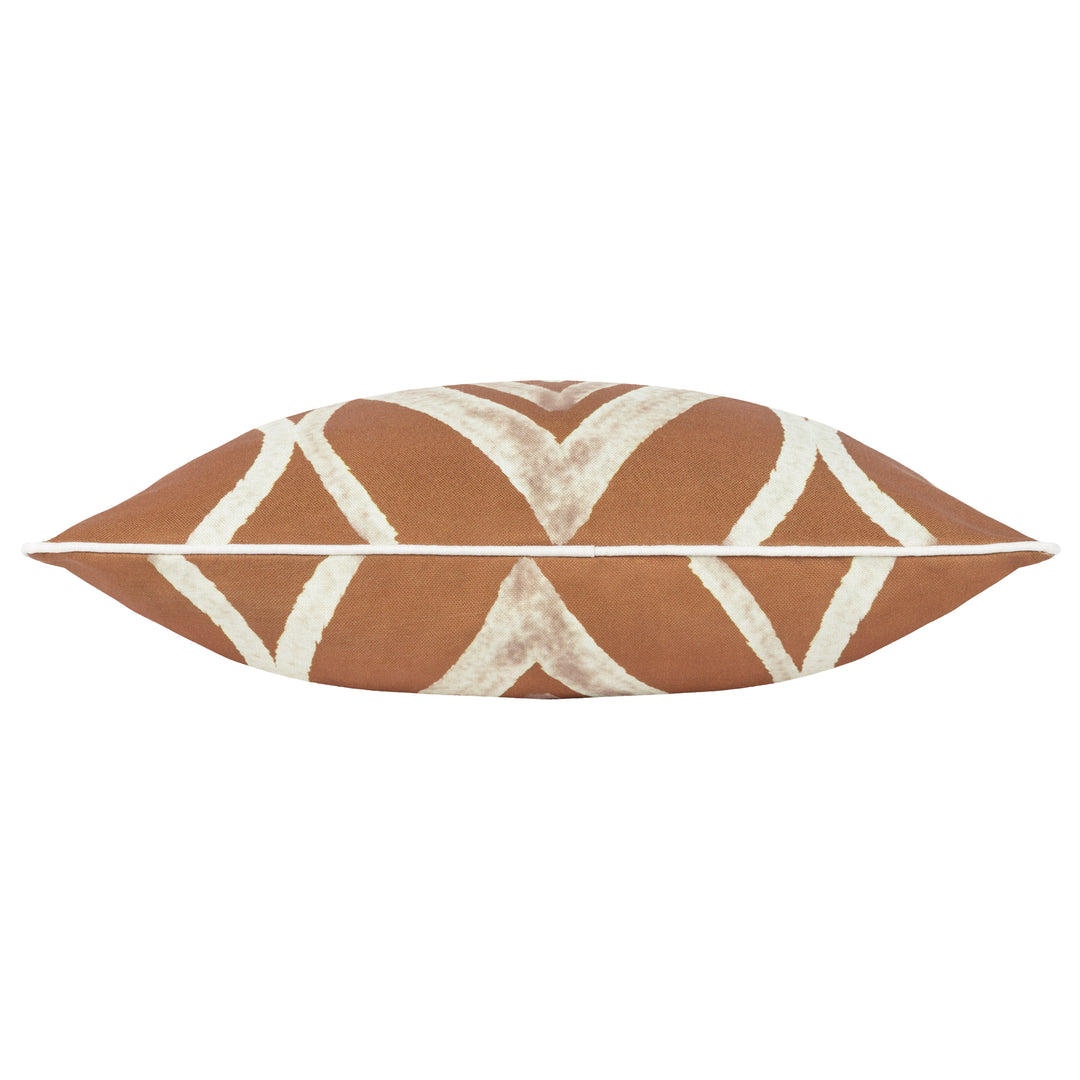 CAPE IKAT 50X50 CUSHION CASE RUST