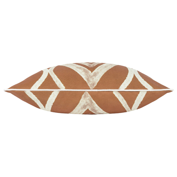 CAPE IKAT 50X50 CUSHION CASE RUST