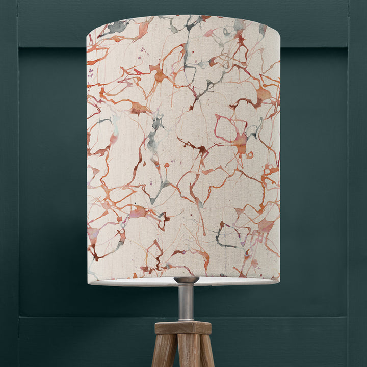 CARRARA ANNA 25X35CM LAMPSHADE ROSEWATER