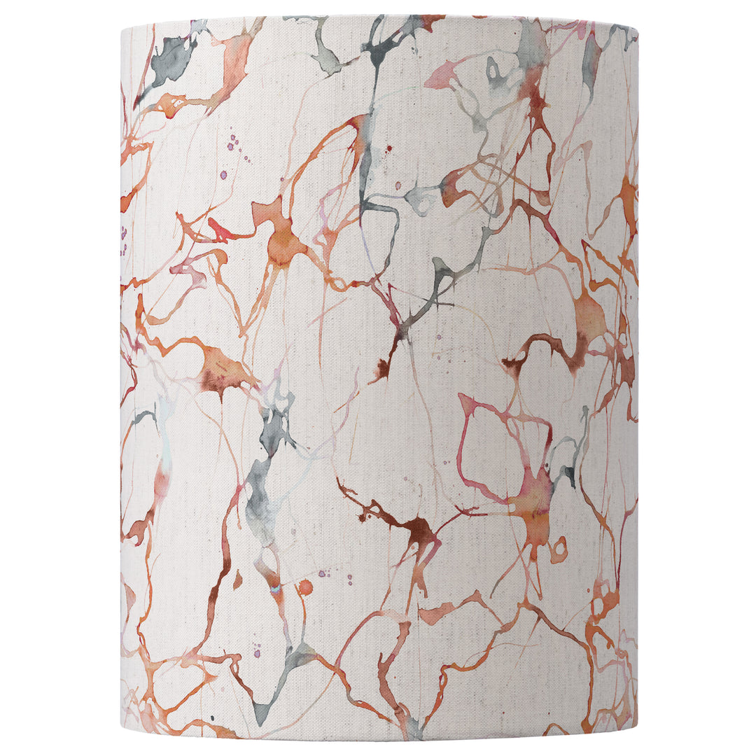 CARRARA ANNA 25X35CM LAMPSHADE ROSEWATER