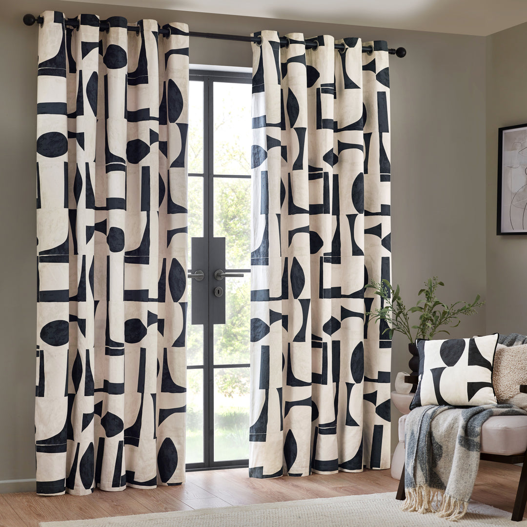 Carro 168x137 Eyelet Curtains Dusk - image 2