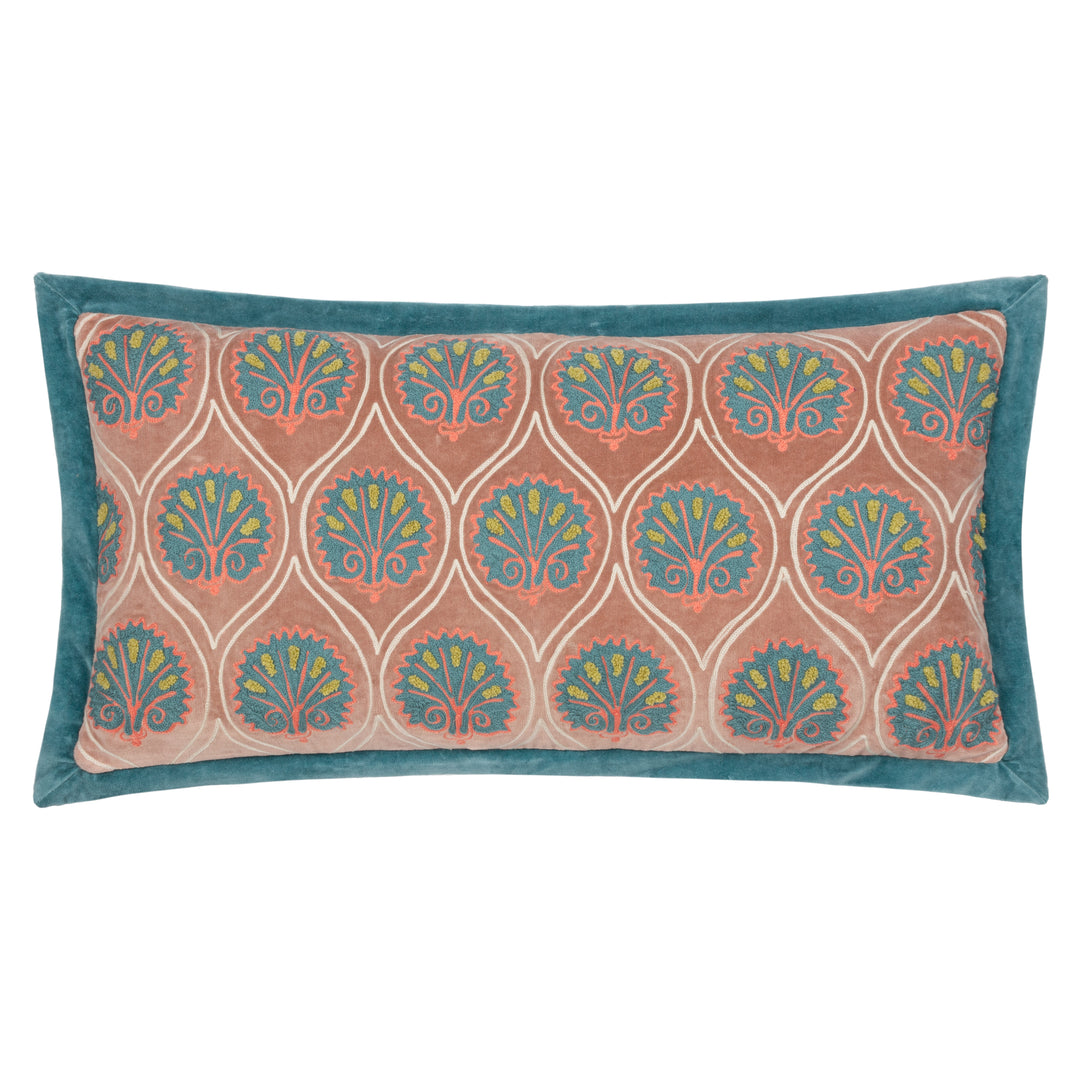 Casa 30x60 Cushion Case Rose/French Blue - image 2