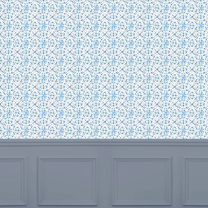 Casia Wallpaper Denim - image 2