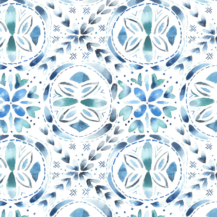 Casia Wallpaper Denim - image 3