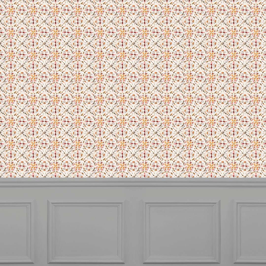 Casia Wallpaper Terracotta - image 2