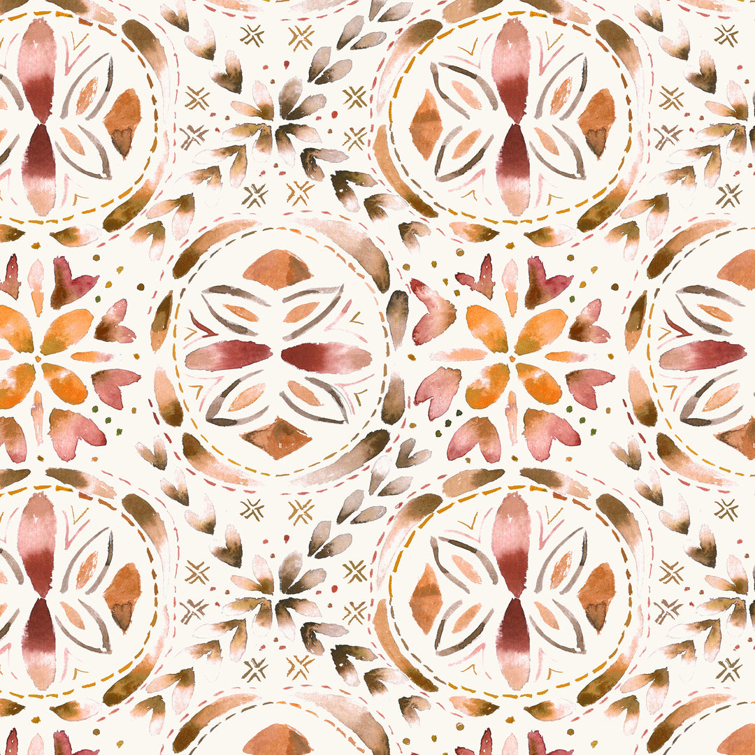 Casia Wallpaper Terracotta - image 3