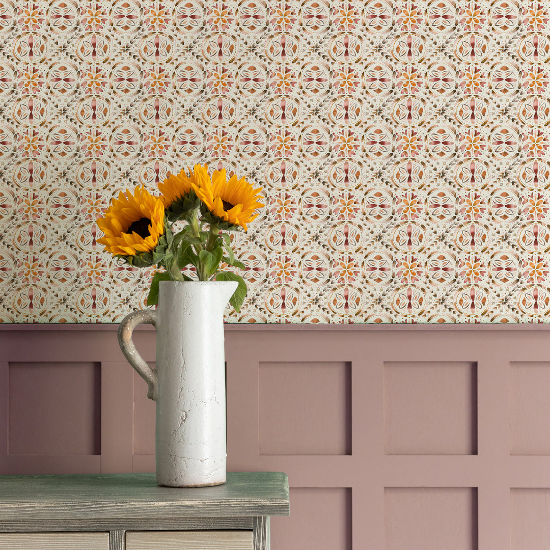 Casia Wallpaper Terracotta