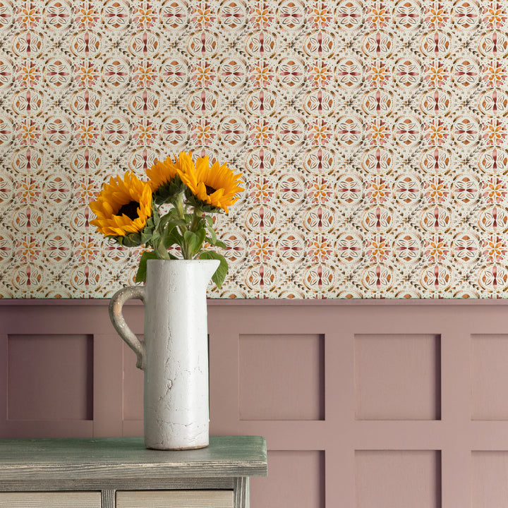Casia Wallpaper Terracotta