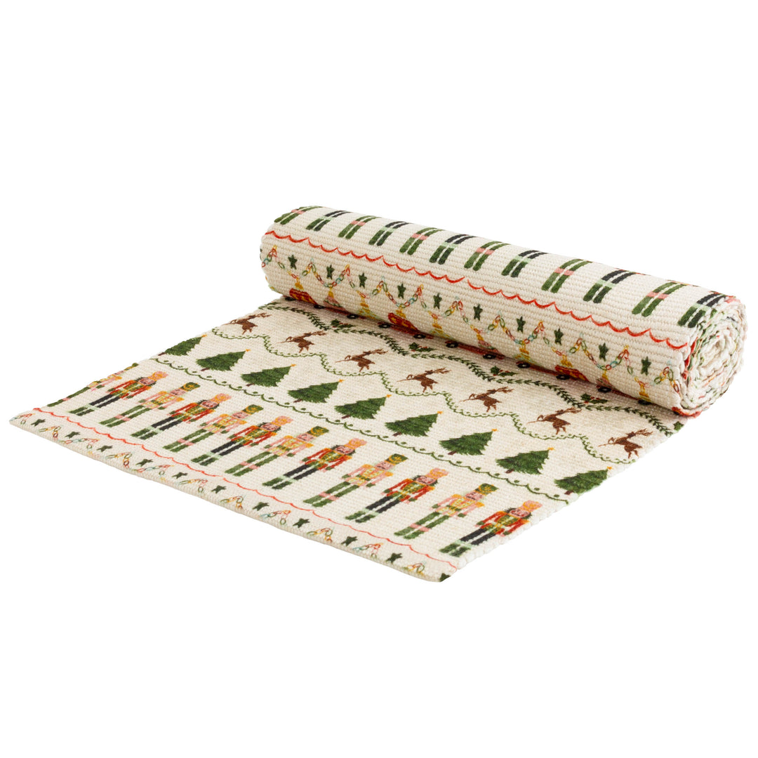 CHRISTMAS CELEBRATIONS 180X35 TABLE RUNNER MULTI