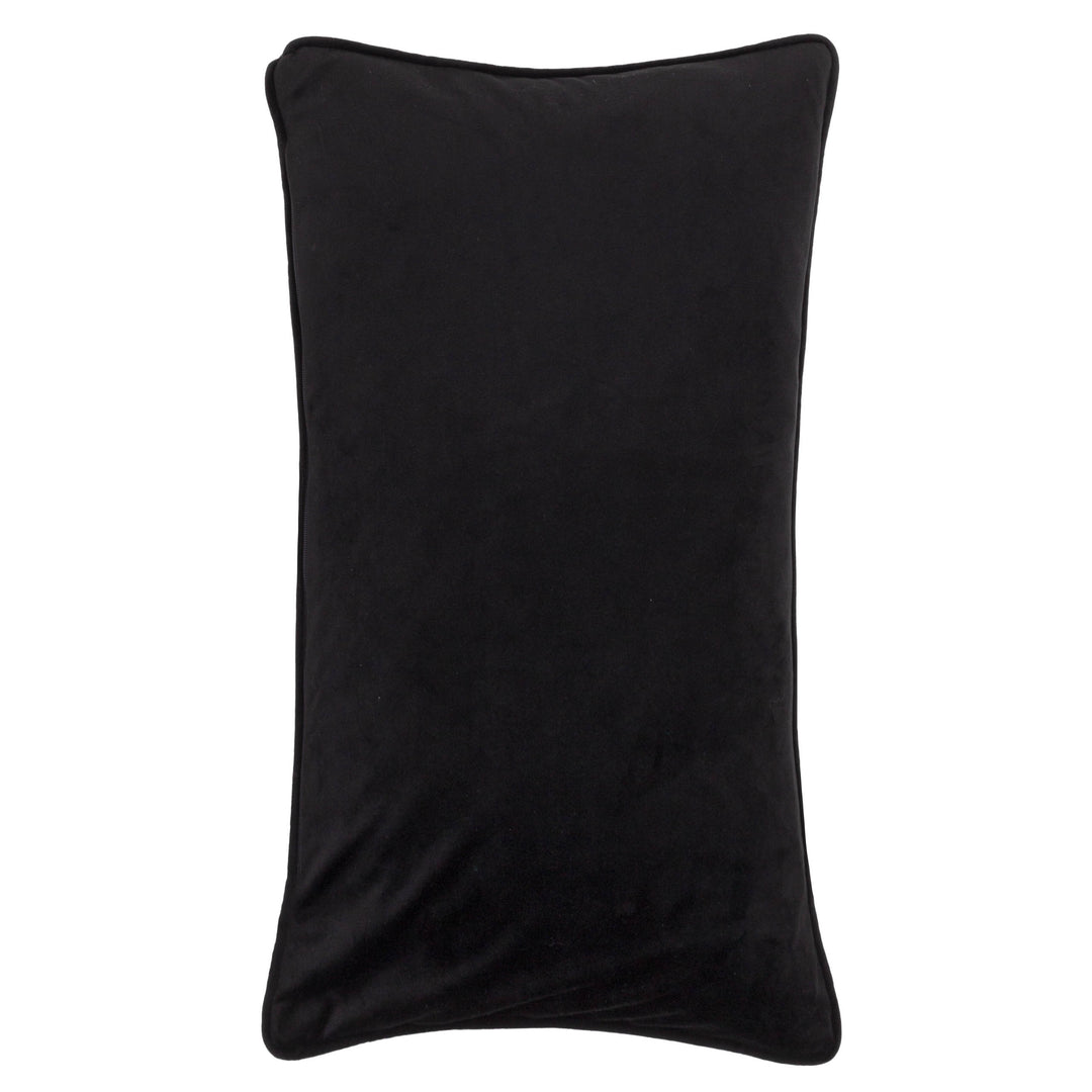 CELESTIAL STORIES 30X50 CUSHION CASE LINEN/BLACK