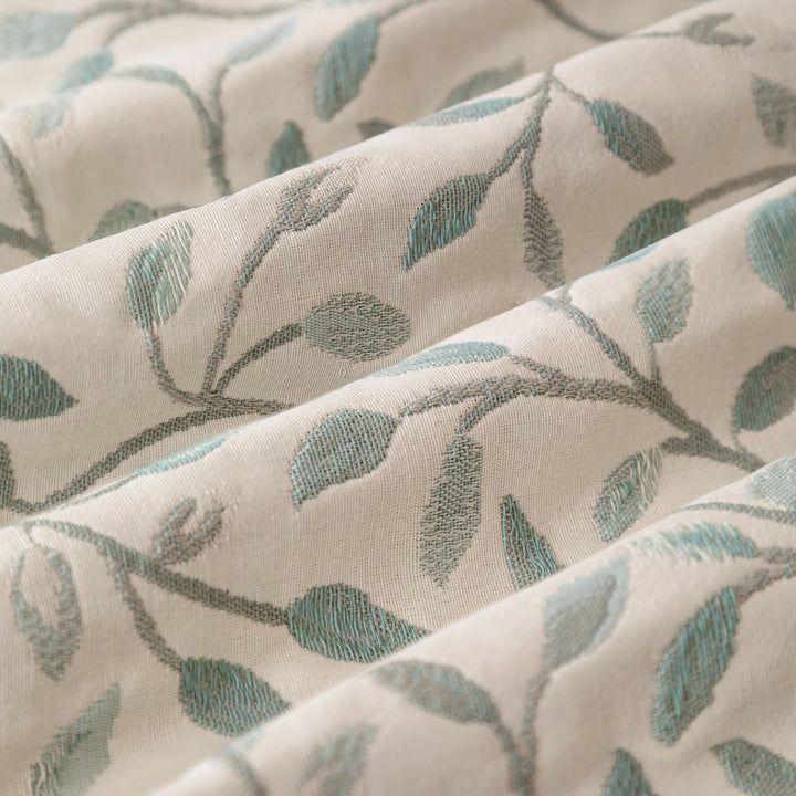 CERVINO PENCIL PLEAT CURTAINS DUCK EGG