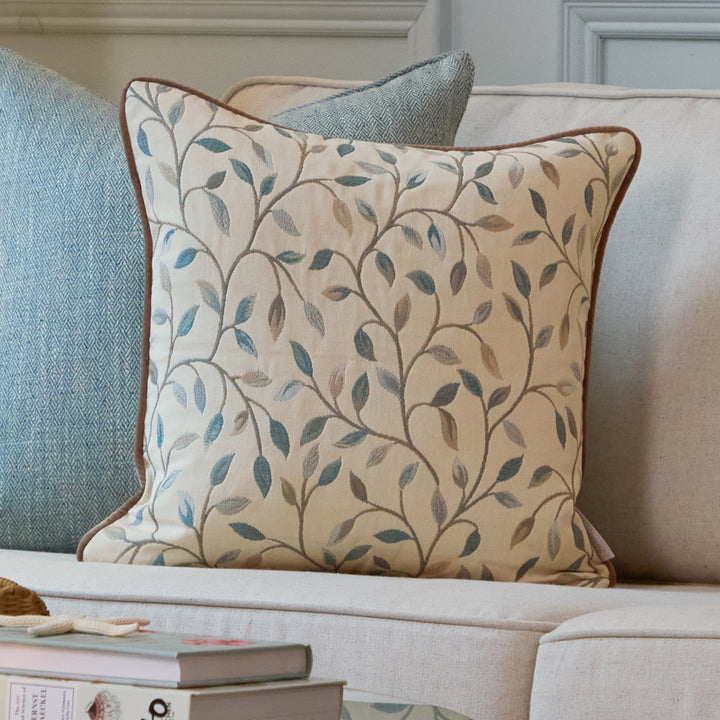 CERVINO 43X43 CUSHION CASE DUCK EGG