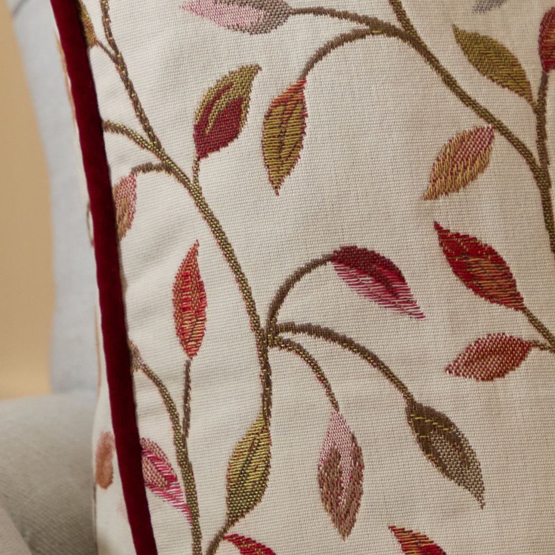 CERVINO 43X43 CUSHION CASE REDNUT