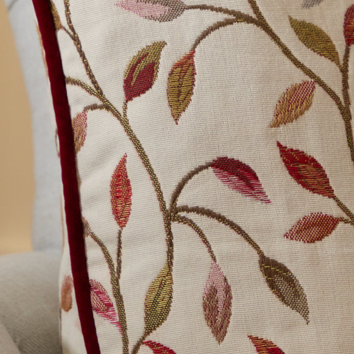 CERVINO 43X43 CUSHION CASE REDNUT