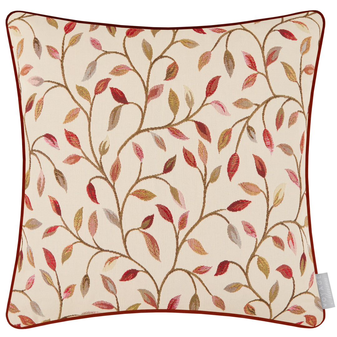 CERVINO 43X43 CUSHION CASE REDNUT