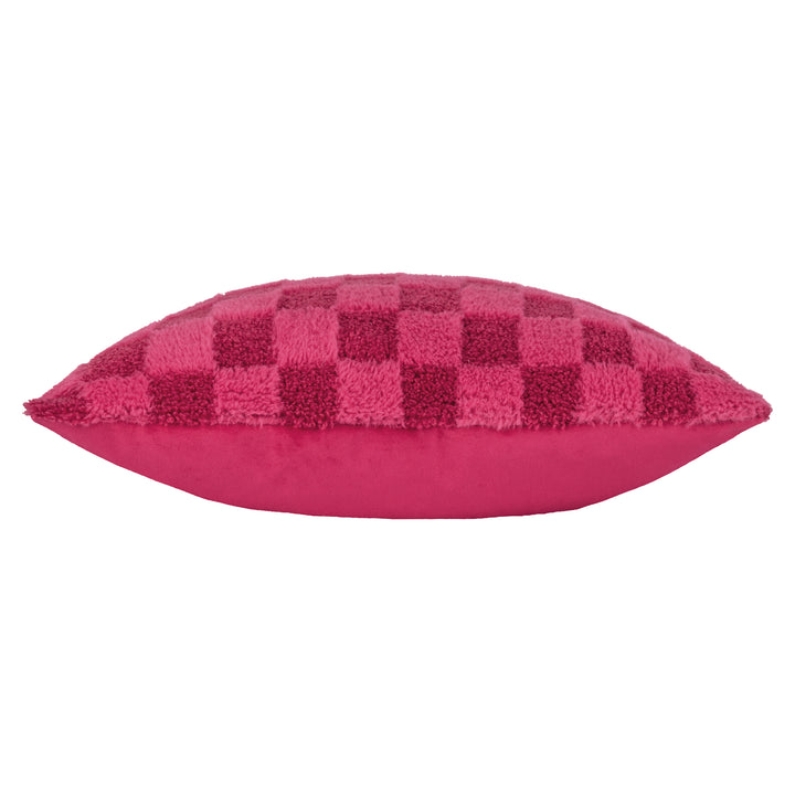 CHECK IT BOUCLE 45X45 CUSHION CASE PINKY CRUSH