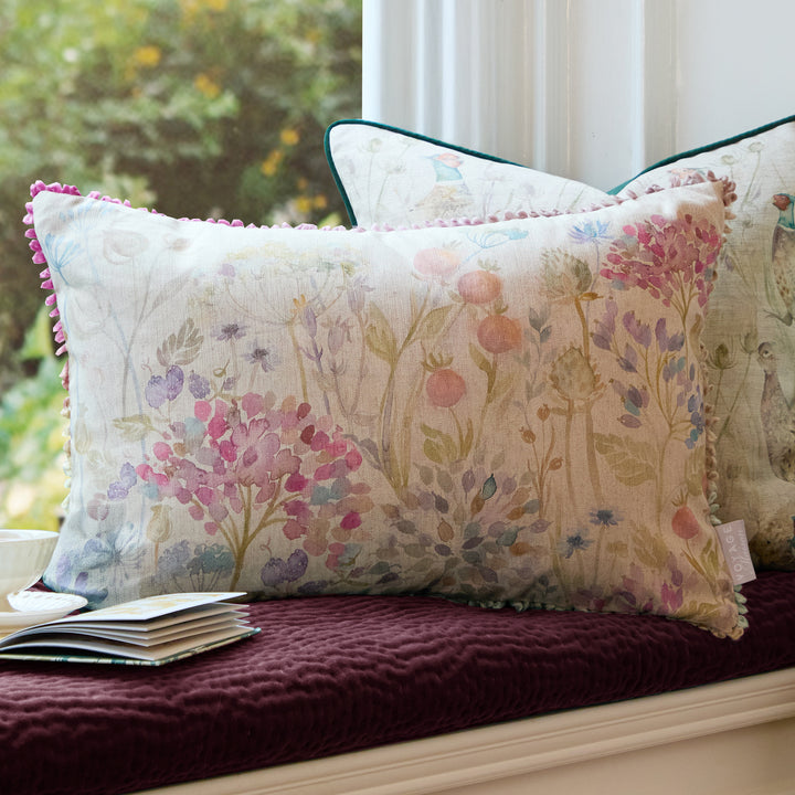 COUNTRY HEDGEROW 40X60 CUSHION CASE MULTI