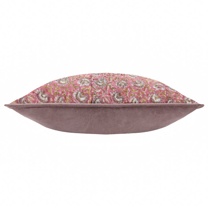 CHEDWORTH 50X50 CUSHION CASE ROSE/VIOLET