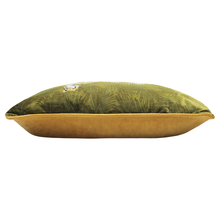 CHEETAH FOREST 30X50 CUSHION CASE MOSS